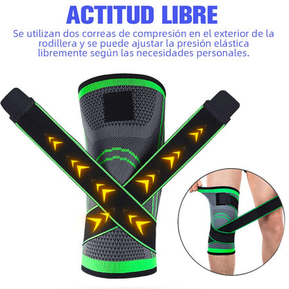 NUEVO FlexKnee - Rodillera Ortopédica Elástica De Compresión
